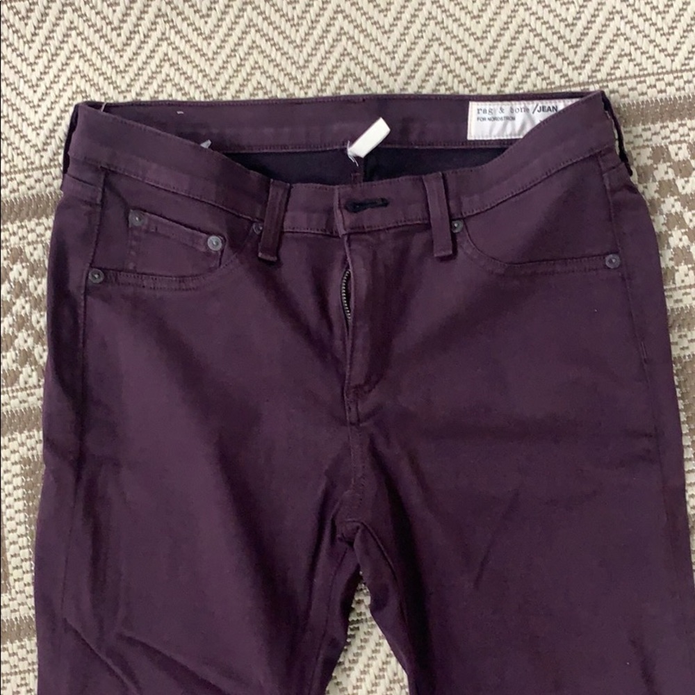 Rag & bone zipper legging